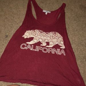 cropped tank top